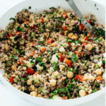 Quinoa, mix veggies salad