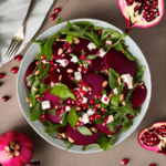 beetroot and pomegranate salad