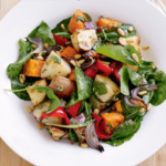 roasted veggie salad